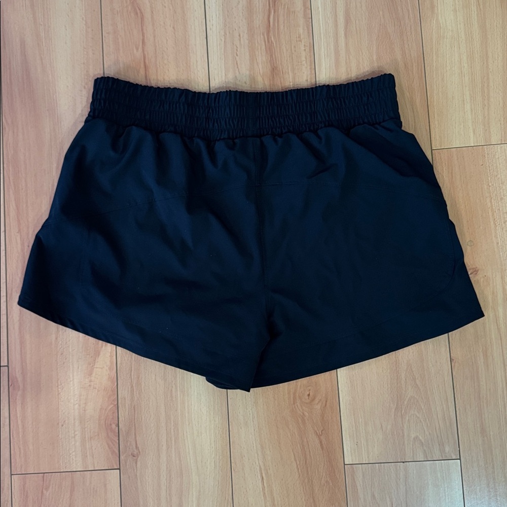 Adidas Women's Black Tech Pacer 3” Shorts - Picture 3 of 5